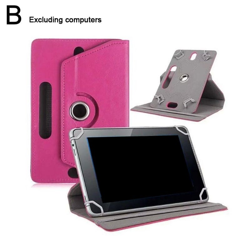 7-inch protective case, crystal texture, universal protective case, tablet stand, all-purpose leather case
